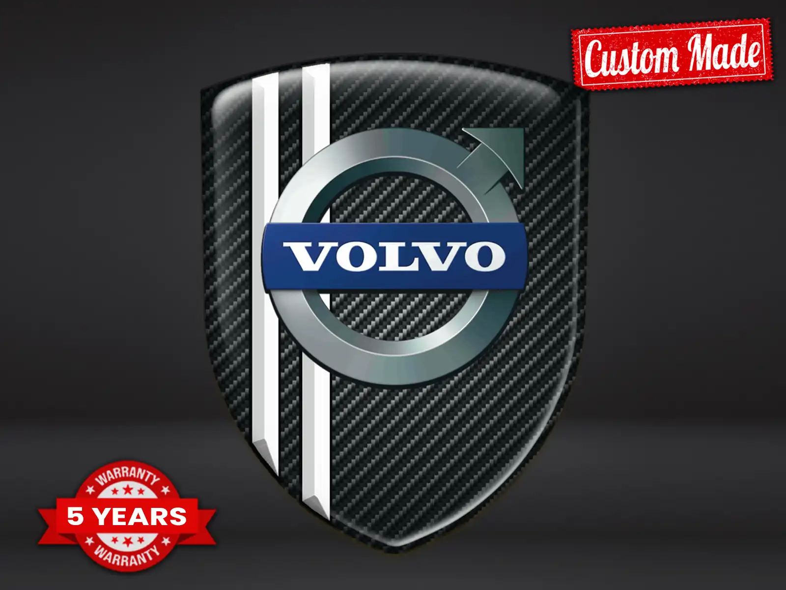 Volvo Car Windshield Stickers Max Resilient Pro Look